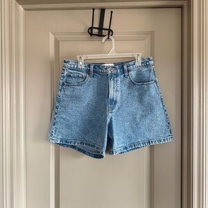 Abercrombie & Fitch Light Blue Jean Shorts